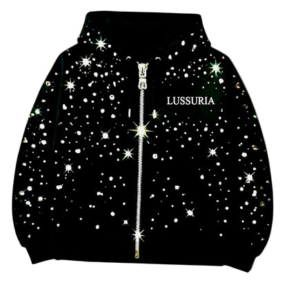 THE WORLD IS YOURS ZIP UP (BLACK)